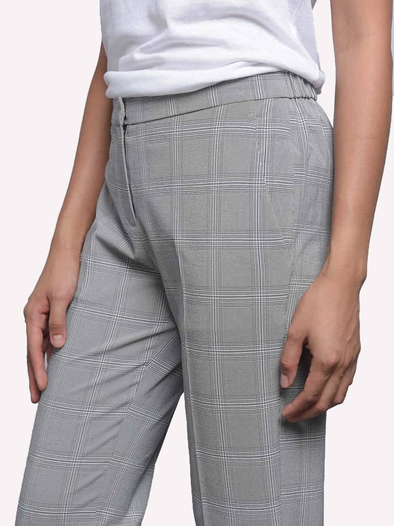 Brochu Walker - Westport Plaid Pant in Grey Plaid