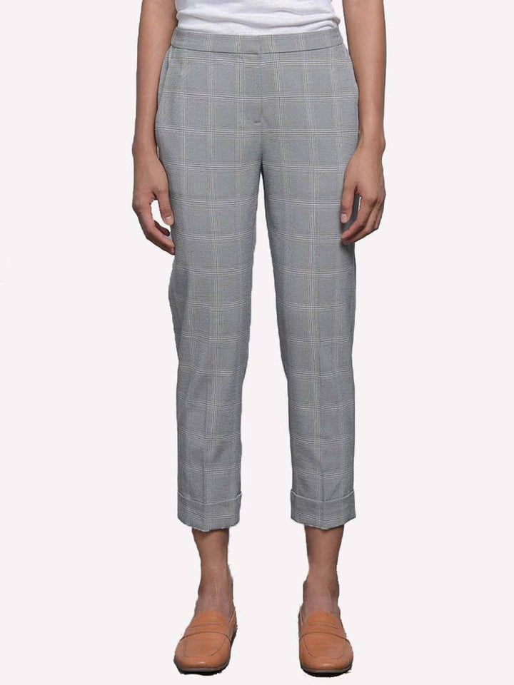 Brochu Walker - Westport Plaid Pant in Grey Plaid