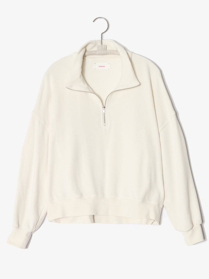 Xirena - Duke Sweatshirt in Seashell