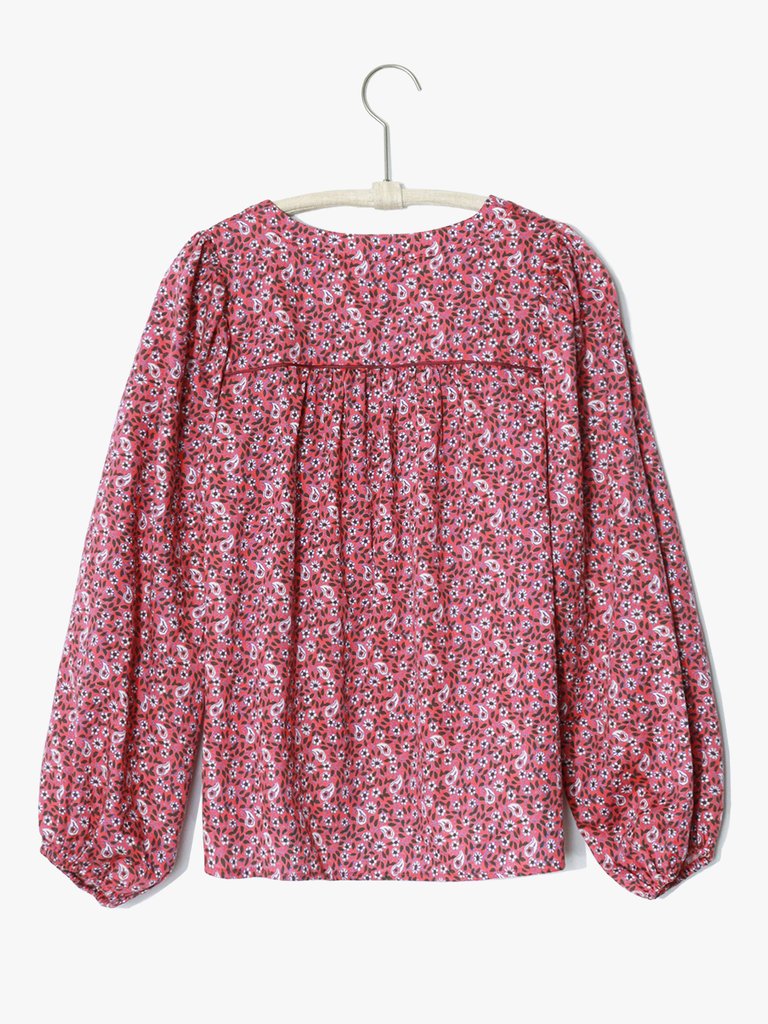 Xirena - Sadie Shirt in Red Rose