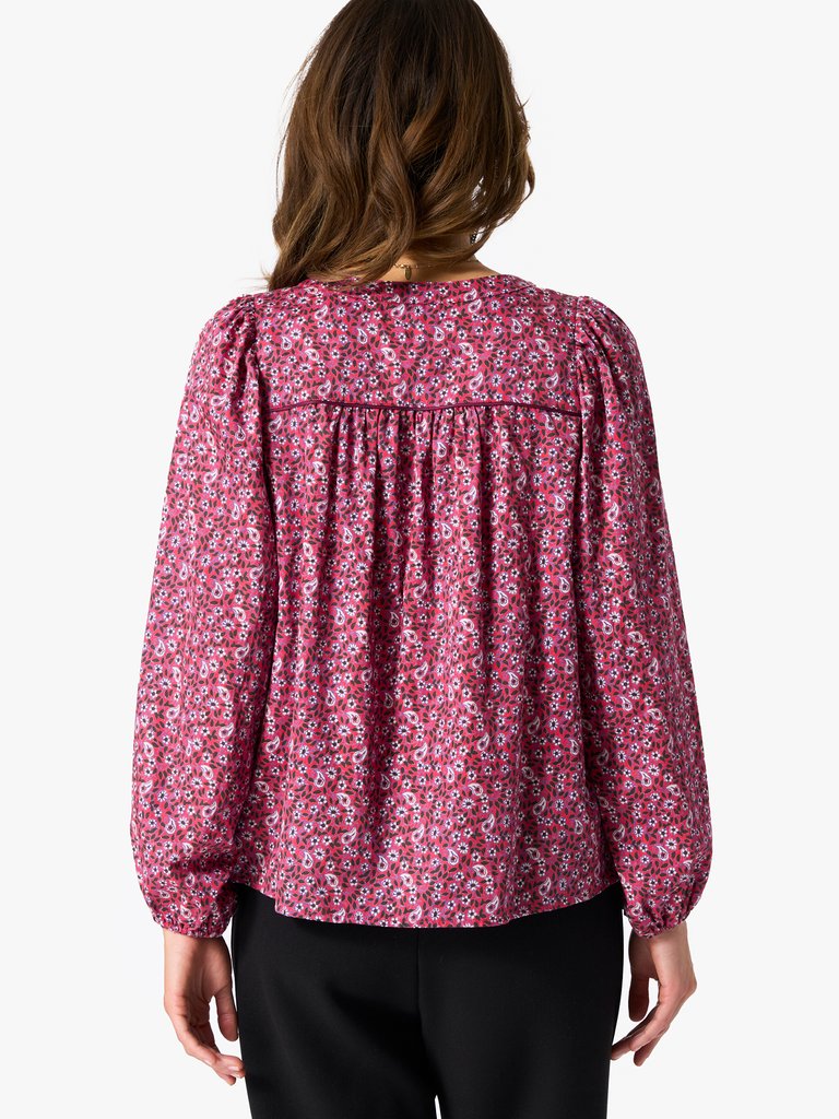 Xirena - Sadie Shirt in Red Rose Tops