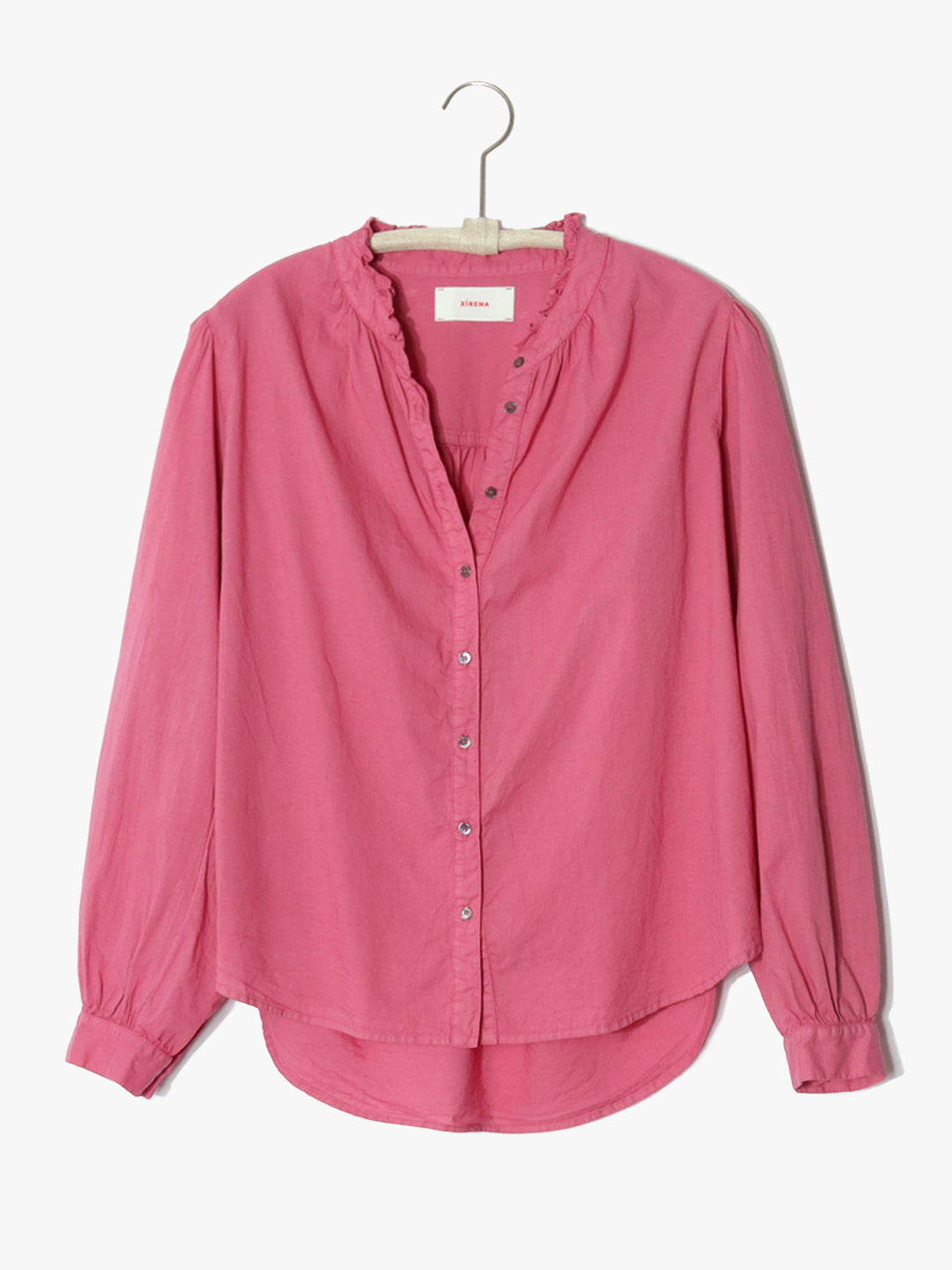 Xirena - Halsey Shirt in Deep Rose Tops