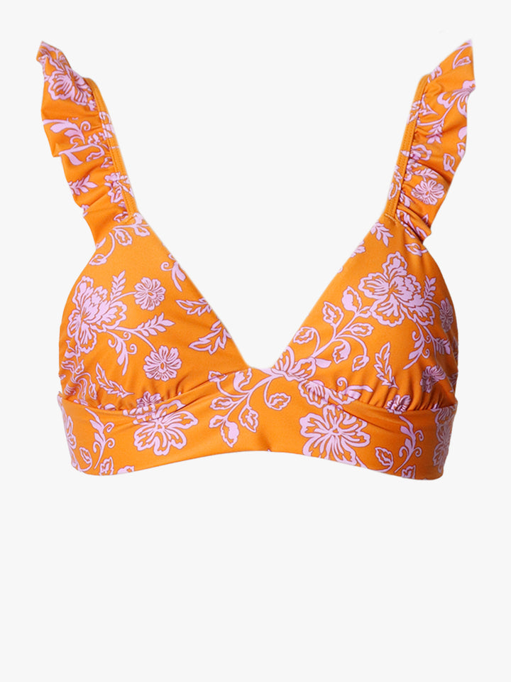Xirena - Kapri Bikini Top in Tropicana Orange