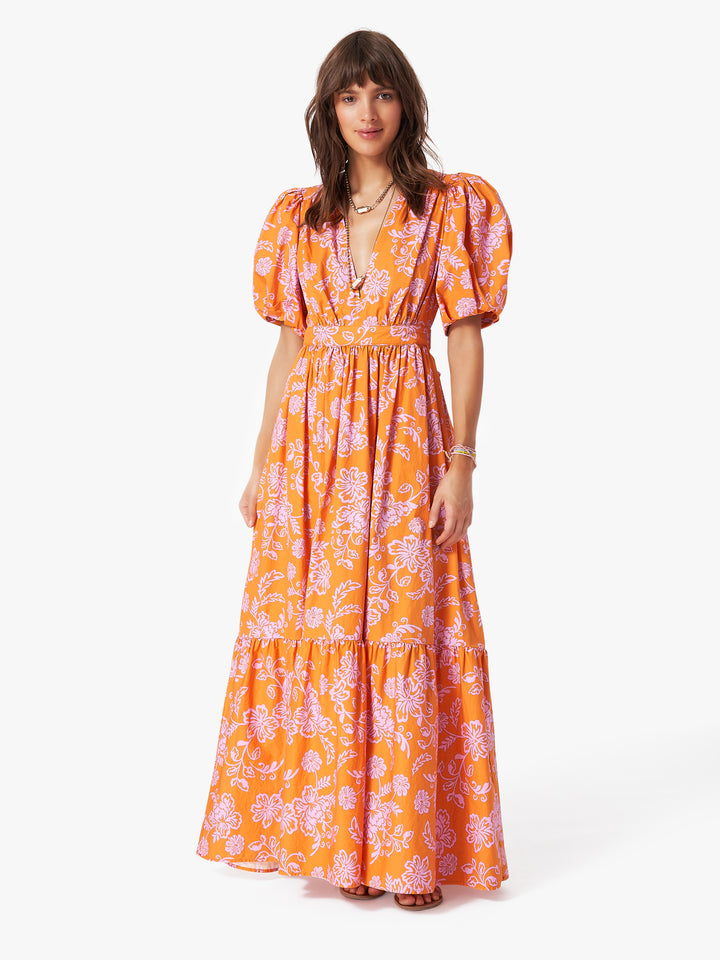 Xirena - Larkyn Dress in Tropicana Orange