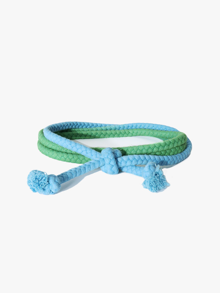 Xirena - Ombre Rope Belt in Aqua Palm