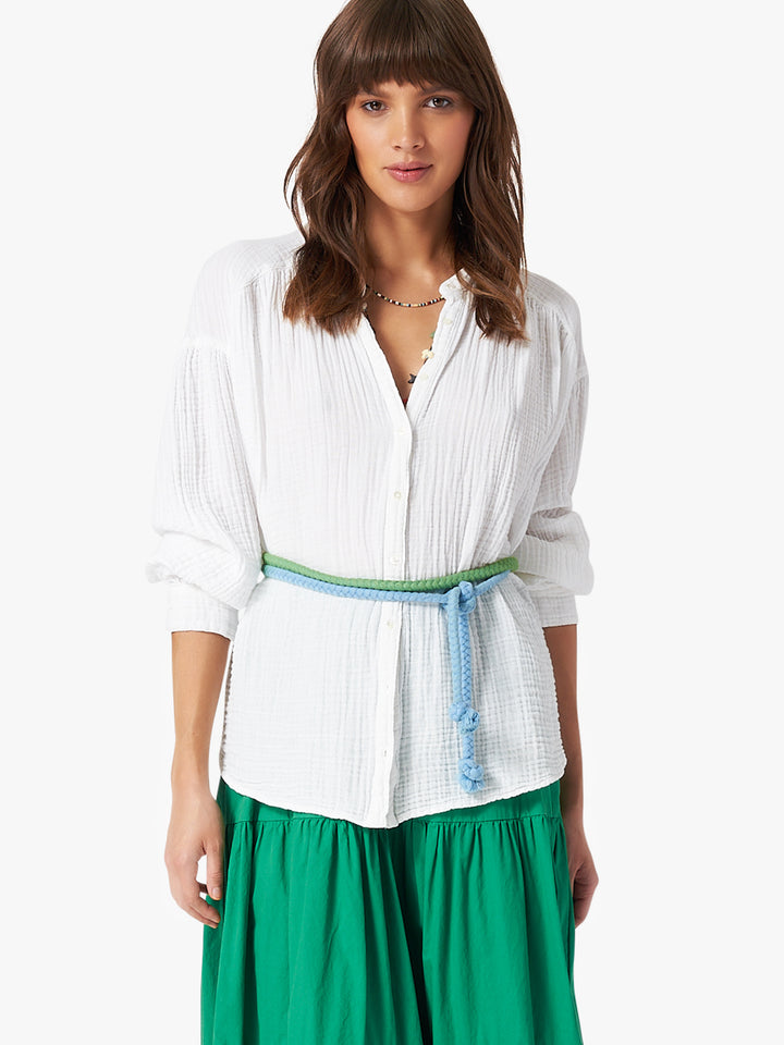 Xirena - Ombre Rope Belt in Aqua Palm
