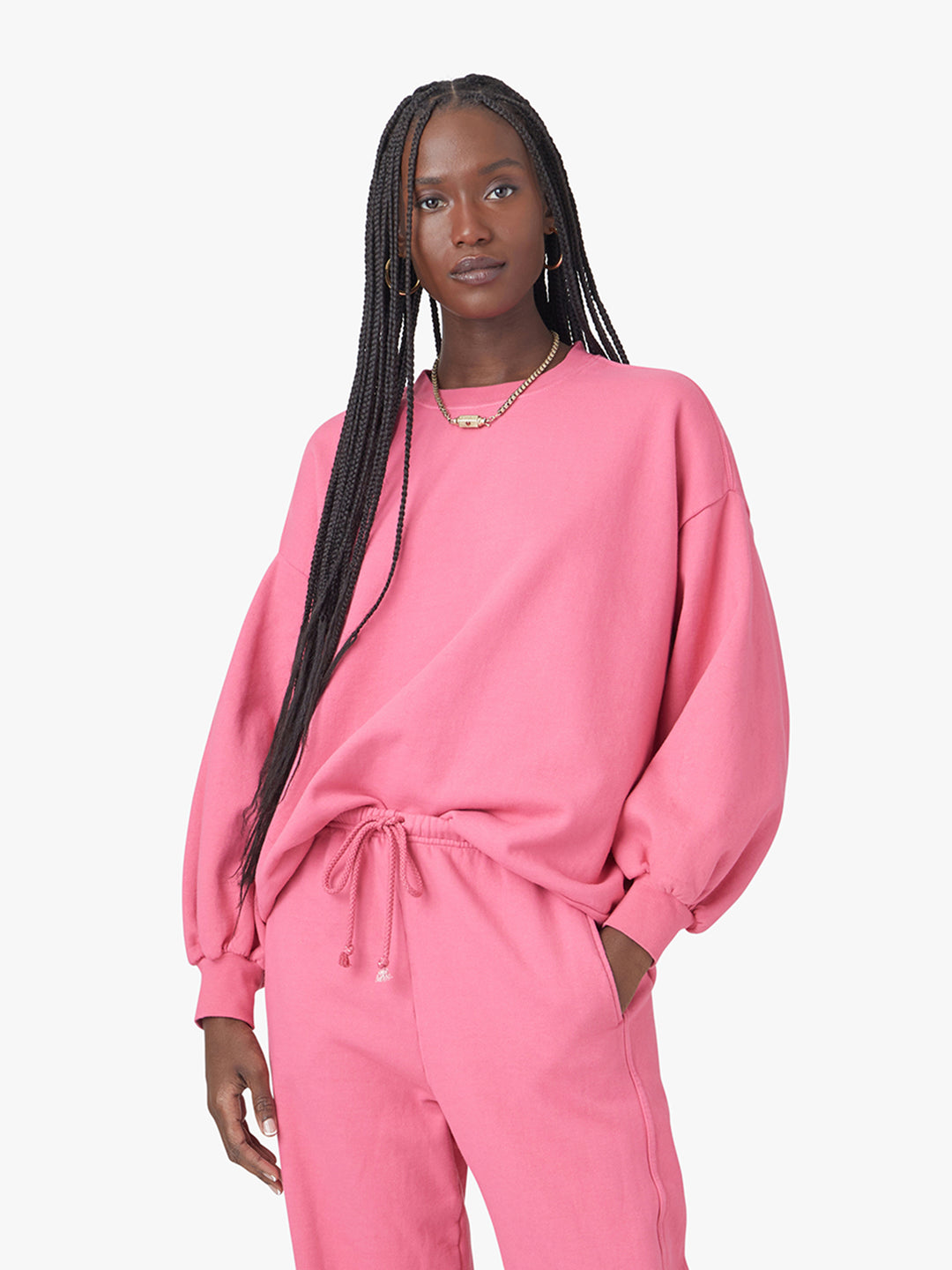 Xirena - Eaden Sweatshirt in Fiesta Pink