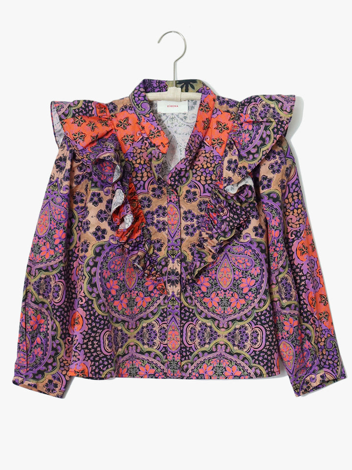 Xirena - Callie Top in Black Opal