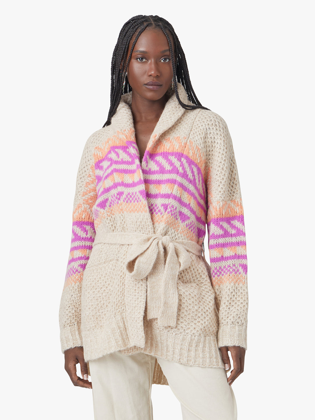 Xirena - Carmella Cardigan Sweater in Fiesta