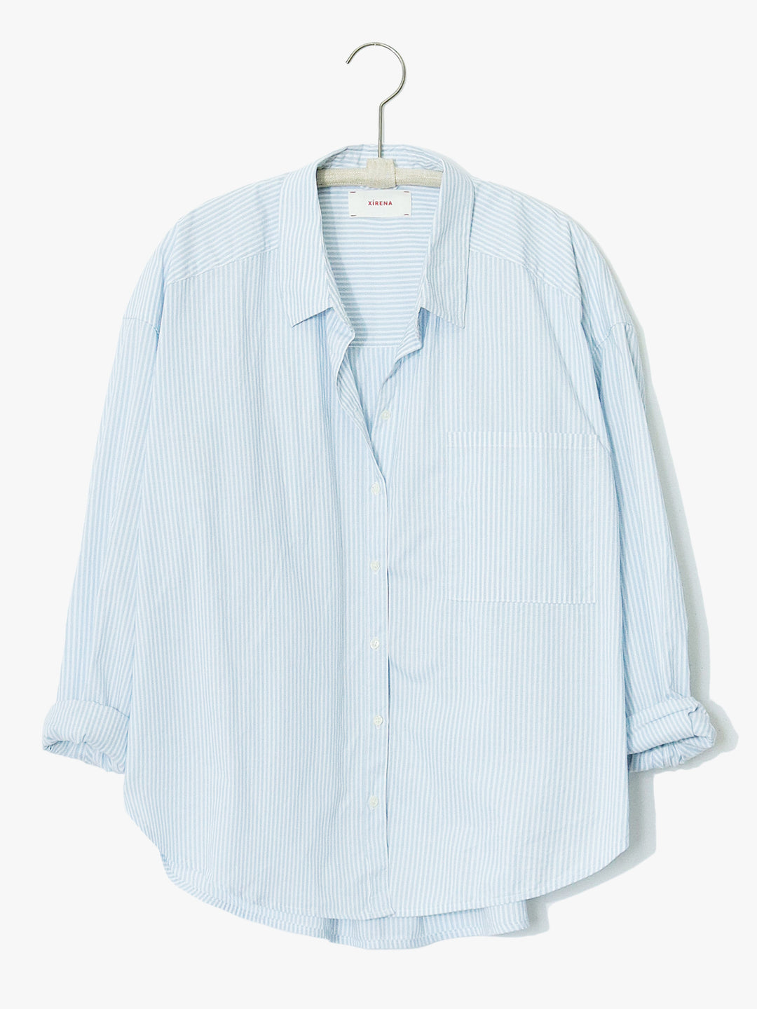 Xirena - Jordy Button-Front Shirt In Sky Stripe