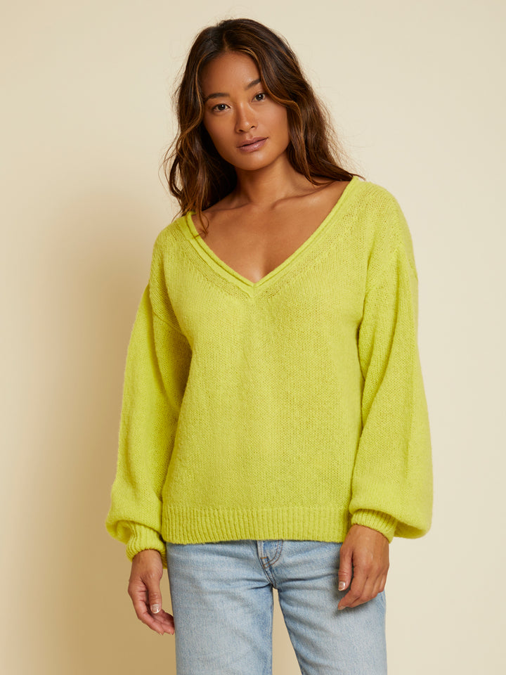Nation LTD - Zoya Open Neck Sweater in Ace Clothing - Sweaters