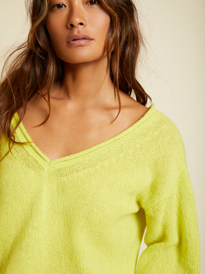 Nation LTD - Zoya Open Neck Sweater in Ace Clothing - Sweaters