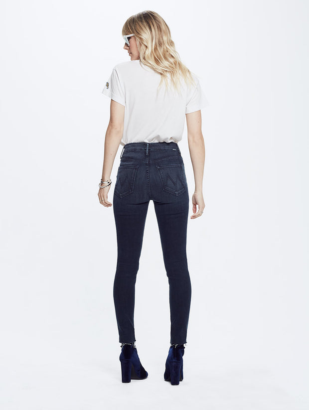 Mother Denim MTR - High Waist Looker Ankle Fray - A Trip Down Memory Lane at Blond Genius - 4