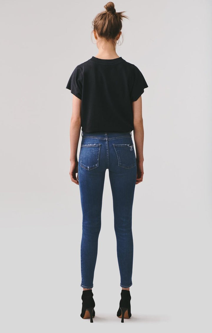 AGOLDE - Sophie Mid Rise Ankle Jeans in Tame