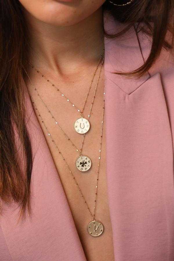 Jennifer Zeuner - Thea Necklace in Gold Vermeil