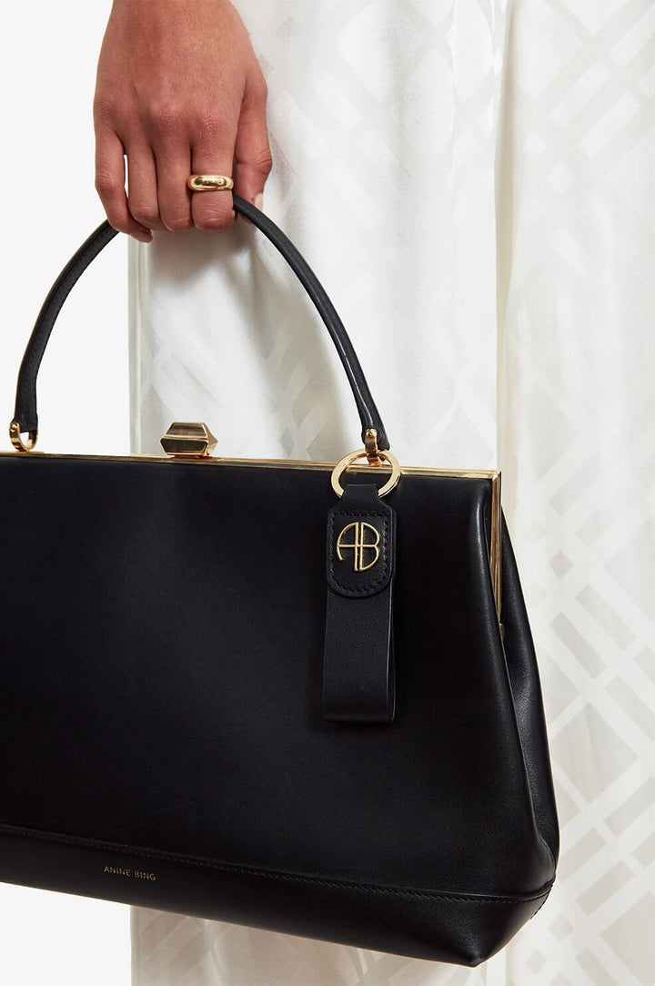 Anine Bing - AB Key Chain in Black