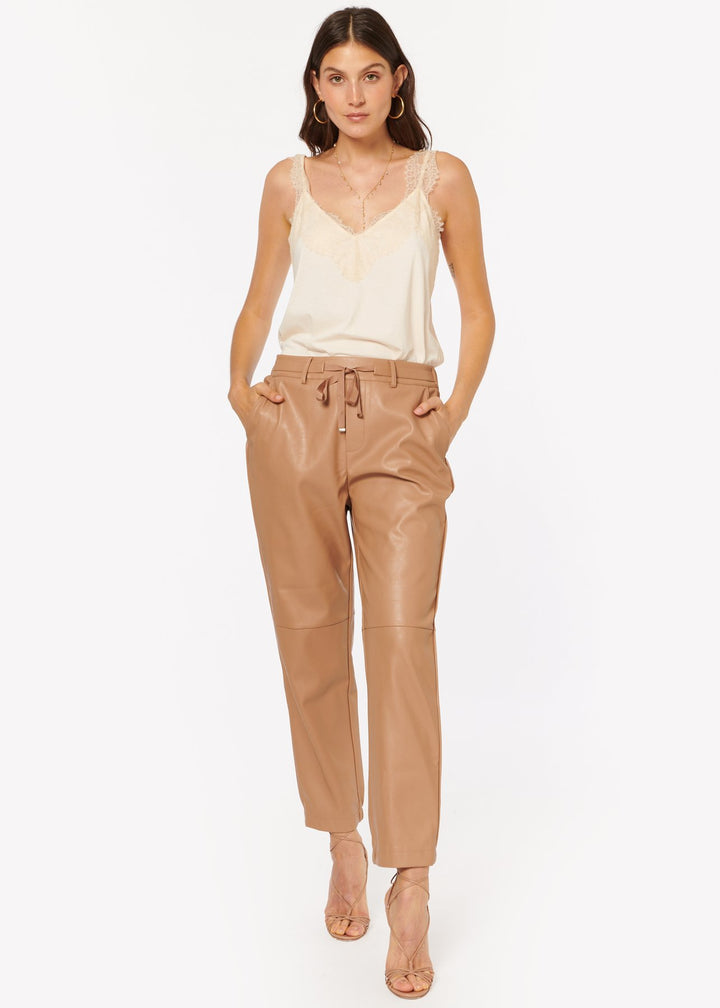 Cami NYC - Adene Vegan Leather Pant in Cortado