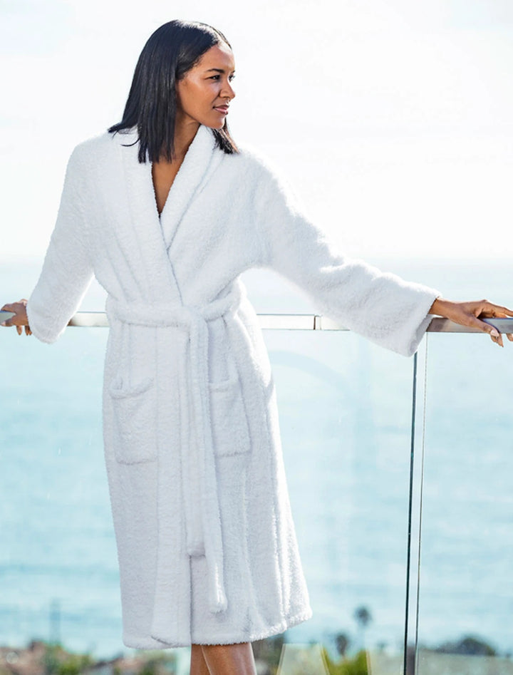 Barefoot Dreams - Cozychic Adult Robe in White