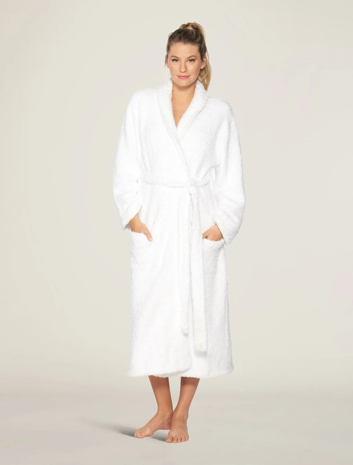 Barefoot Dreams - Cozychic Adult Robe in White