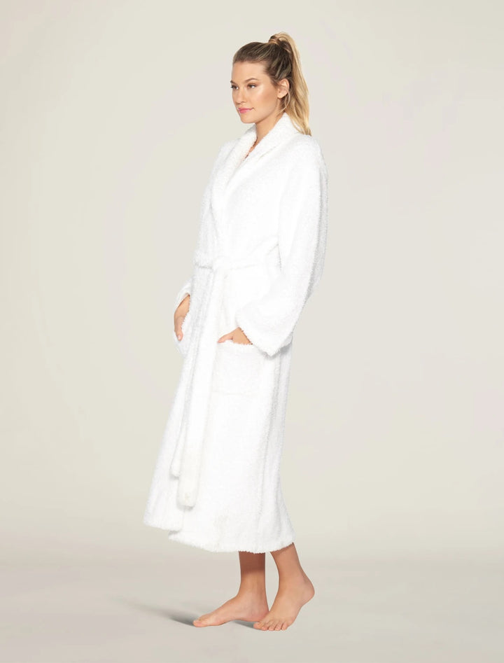 Barefoot Dreams - Cozychic Adult Robe in White