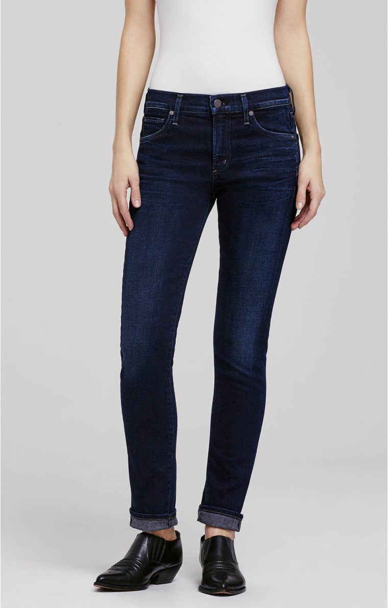 Citizens of Humanity Citizens of Humanity- Agnes Mid Rise Slim Straight at Blond Genius - 1