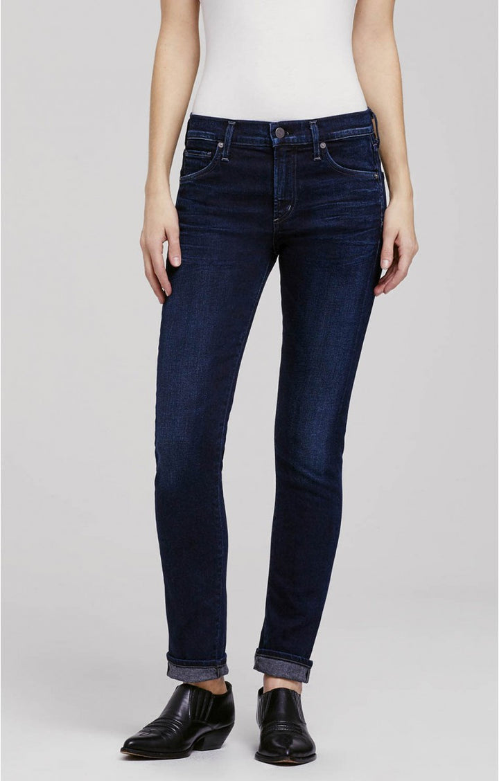 Citizens of Humanity Citizens of Humanity- Agnes Mid Rise Slim Straight at Blond Genius - 1