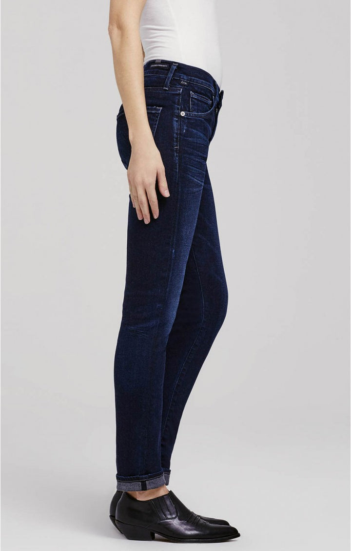 Citizens of Humanity Citizens of Humanity- Agnes Mid Rise Slim Straight at Blond Genius - 3