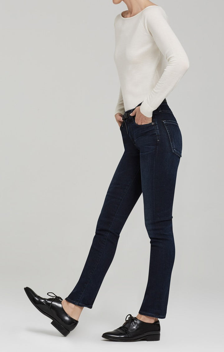 Citizens of Humanity Citizens of Humanity- Agnes Mid Rise Slim Straight at Blond Genius - 4