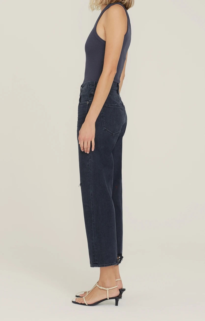 AGOLDE Denim - 90's Crop Pant in Shutter Denim