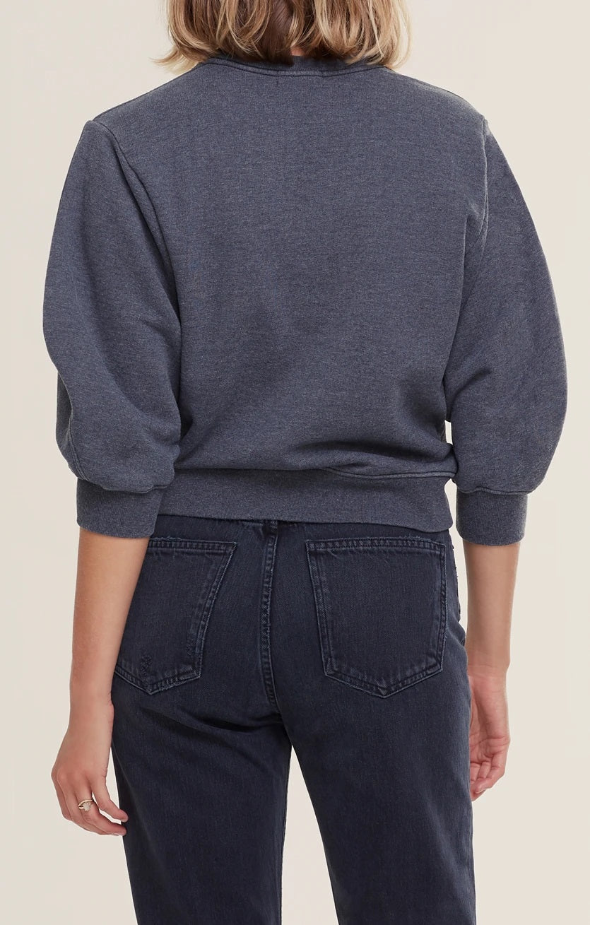 AGoldE - Thora Sweatshirt in Graphite Clothing - Sweatshirts