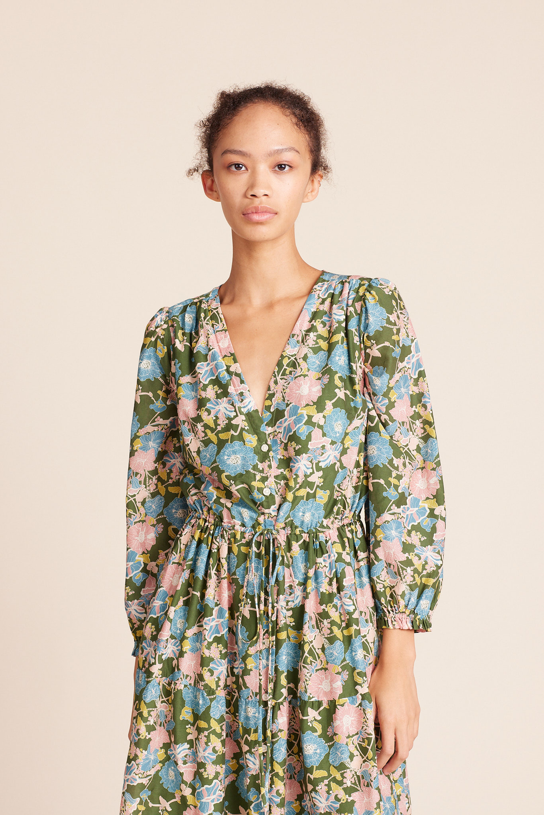 Trovata - Ainsley "B" Dress in Spring Tendril