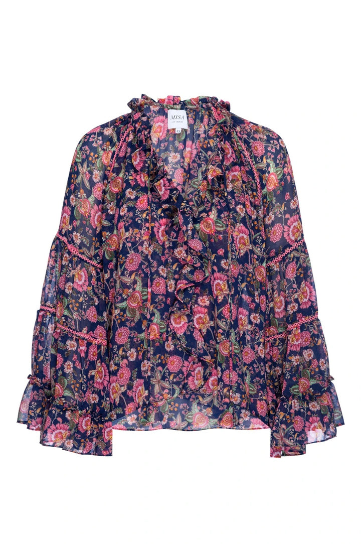 Misa - Alberta Top in Falaise Floral
