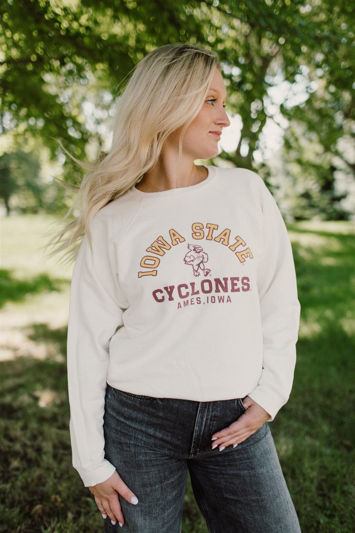 Retro Sport x Blond Genius - Iowa State Cyclones Crewneck Sweatshirt i