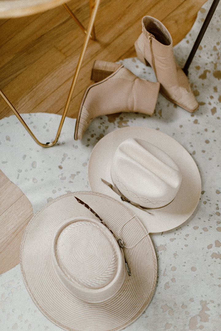 Blond Genius x Stetson - Batterson Hat in Natural/Tan
