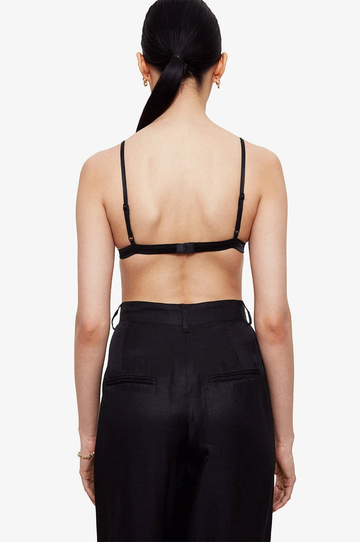 Anine Bing - Alexia Bra in Black Knit