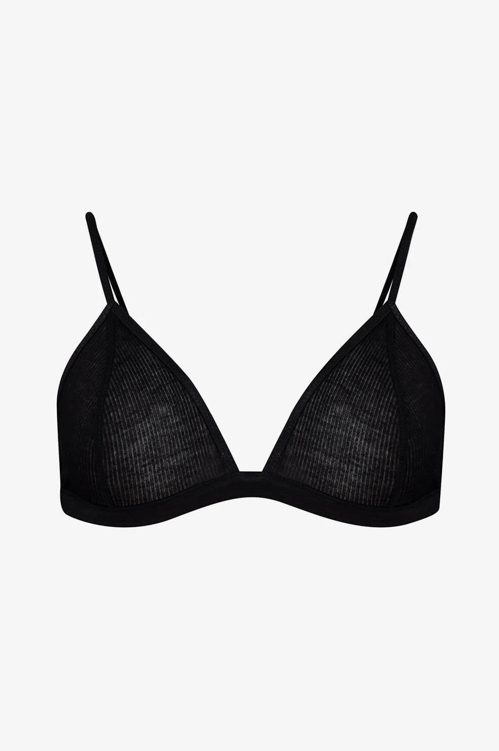 Anine Bing - Alexia Bra in Black Knit