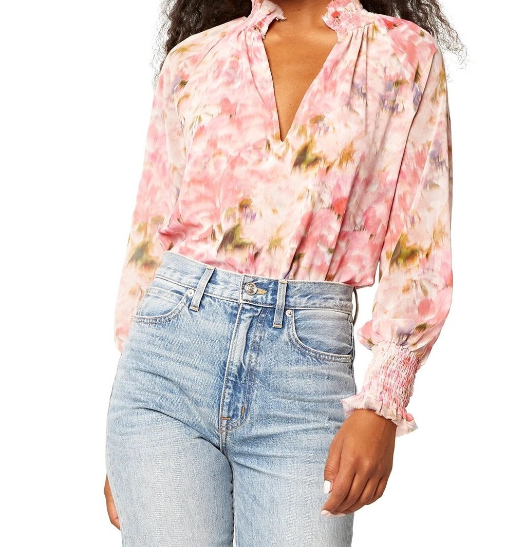Misa - Alexis Top in Taza Floral