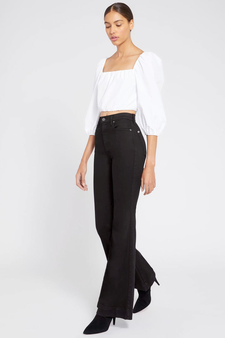 Alice & Olivia - Alta Peasant Top in White Default