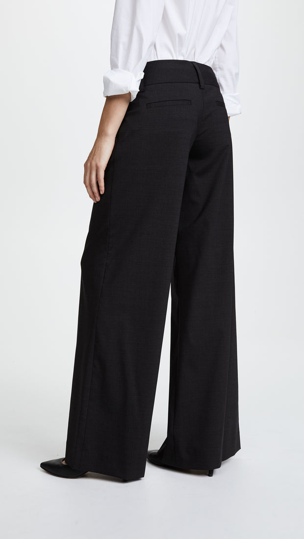 Alice + Olivia - Eric Front Pleat Wide Leg Pant