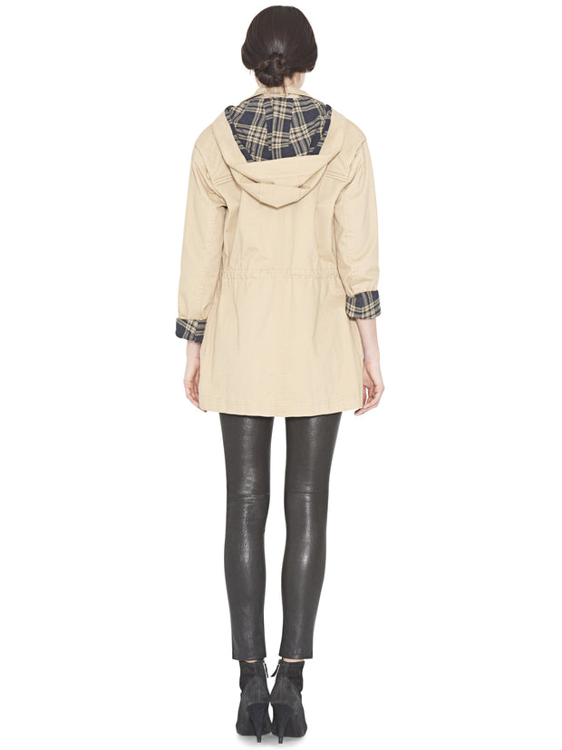 Alice + Olivia Atticus Oversized Hooded Jacket at Blond Genius - 2
