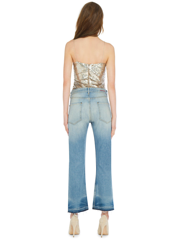 Alice + Olivia - Delray Embroidered Tank With Back Zip