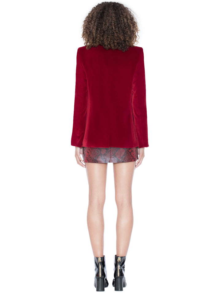 Alice + Olivia - Edison Roll Cuff Tux Blazer