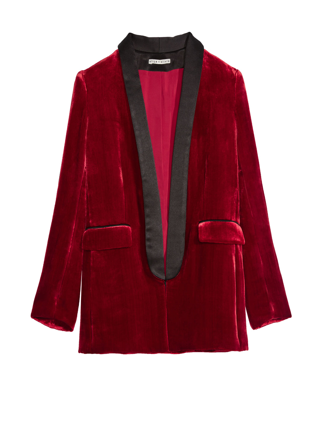 Alice + Olivia - Edison Roll Cuff Tux Blazer