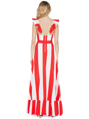 Alice + Olivia - Fernanda Flutter Slv Maxi