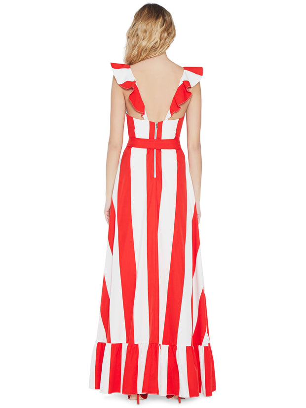 Alice + Olivia - Fernanda Flutter Slv Maxi