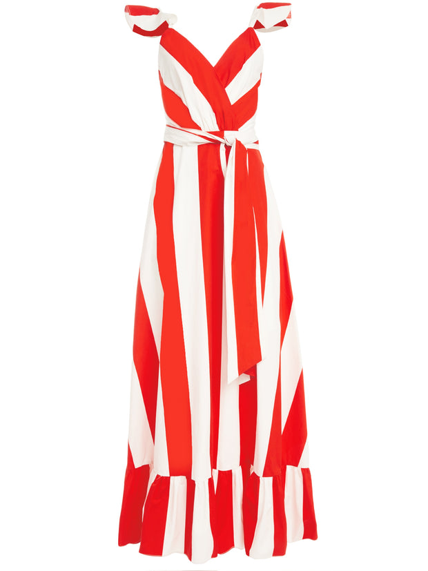Alice + Olivia - Fernanda Flutter Slv Maxi