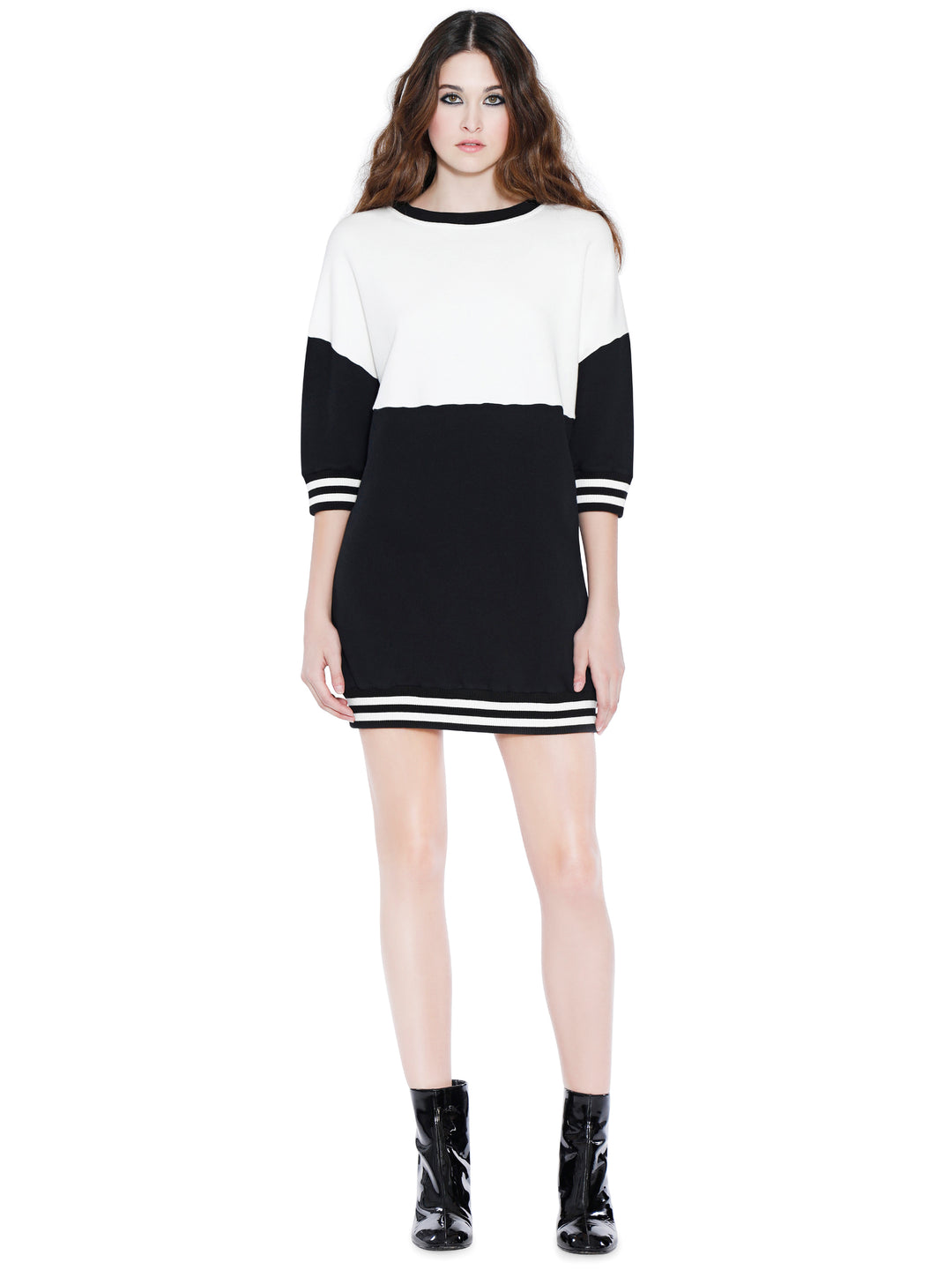 Alice + Olivia - GUSSIE SWEATSHIRT DRESS