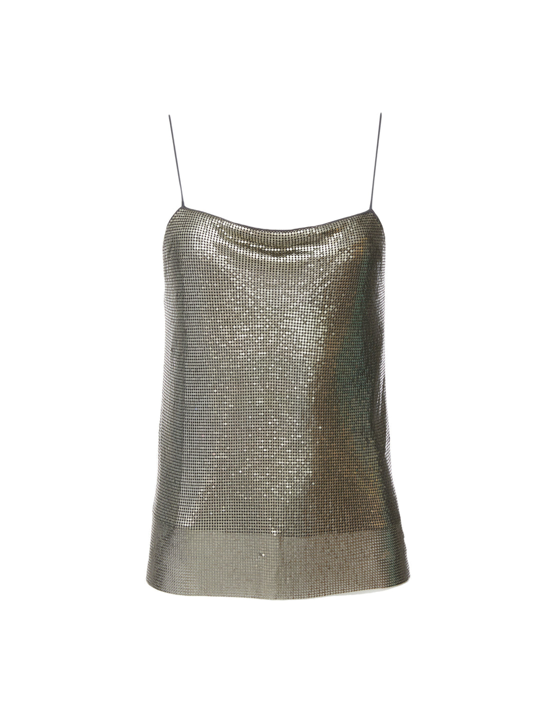ALICE + OLIVIA- Harmon Chainmail Drpy Slip Tank Default