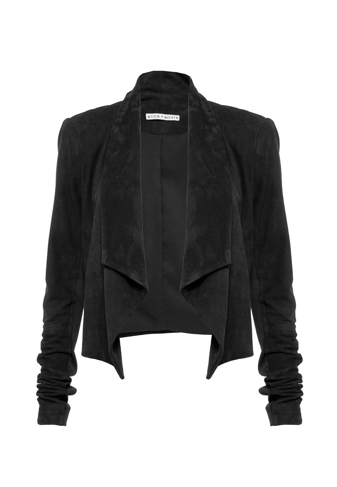 Alice and olivia harvey suede jacket clearance