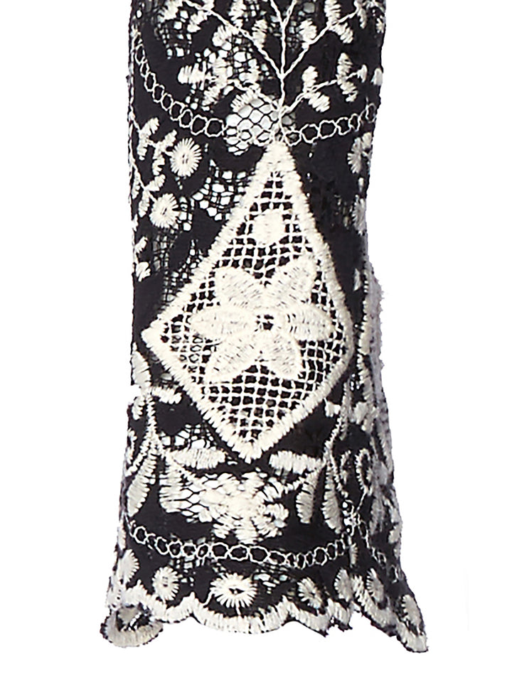 Alice + Olivia - Stara V Neck Midi Kaftan